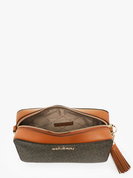 Cross Body Tas Jet Set Item Michael kors Bruin jet set F8GF5M2B ander zicht 3